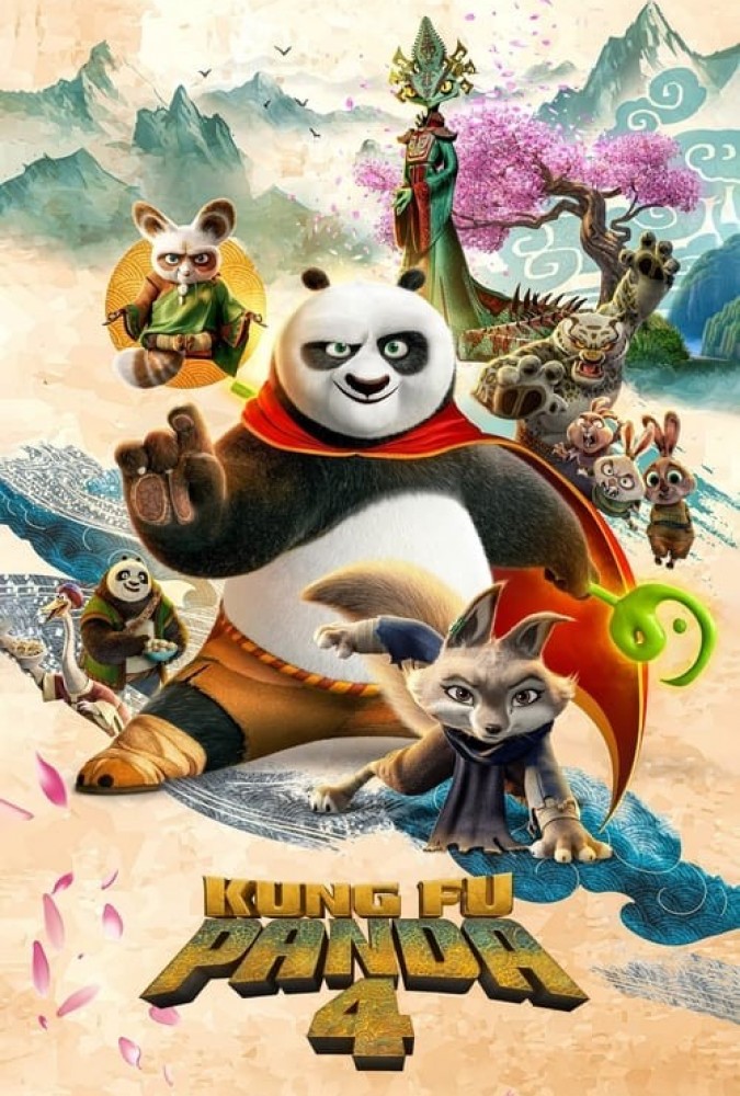 انیمیشن پاندای کونگ فوکار ۴ Kung Fu Panda 4 2024 